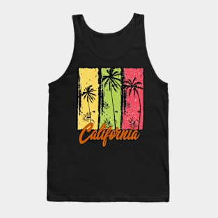 Summer California T shirt Tank Top